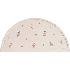 Mushie Placemat In Pink Flowers Silicone