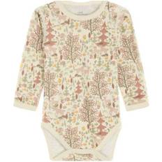 Polyamid Bodyer Hust&Claire Baloo Baby Body Ecru Beige