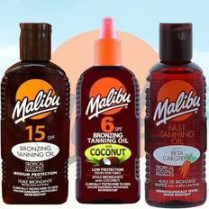 Selbstbräuner reduziert Malibu bronzing and tanning oil with sun protection choose