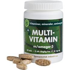 Vitaminer & Mineraler Grønne Vitaminer Multivitamin m/ Omega-3 60 stk
