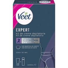 Bikini-Trimmer Veet Bikini Kit hair removal cream 2 x 50 ml