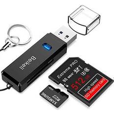 SmartQ C368 Card Reader - USB 3.0, Plug & Play for Apple and Windows.  Supports SD, CF, MMC Cards.