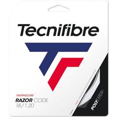 Squashschläger Tecnifibre Razor Code 12m String Set white