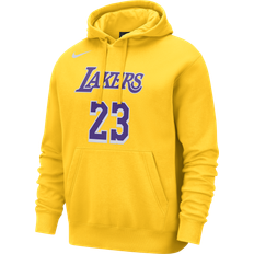 Herre Jakker & Trøyer Nike Los Angeles Lakers Club Men's NBA Pullover Hoodie Yellow