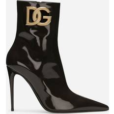 Dolce & Gabbana Damen Stiefeletten Dolce & Gabbana Calfskin ankle boots dark_brown
