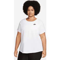 Nike Sportswear Club Essentials Women's T-Shirt White 1X