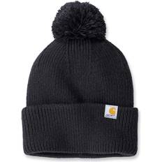 Carhartt Herren Mützen Carhartt knit pom-pom cuffed mütze Black 106003-N04-S000