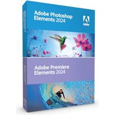 Kontorprogram Adobe Photoshop & Premiere Elements 2024