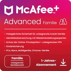 McAfee Plus Advanced Family Download & Produktschlüssel
