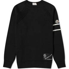 Moncler Crewneck Knit Navy Blue