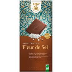 GEPA Süßwaren & Kuchen GEPA Bio-Schokolade 'Grand Chocolat' Fleur de Sel 100g