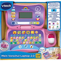 Interaktives Spielzeug Vtech Mein Vorschul-Laptop 2.0 pink Deutsch