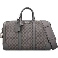 Gucci Duffletaschen & Sporttaschen Gucci Reisetasche Aus Gg-supreme-stoff Grau 01