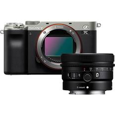 Sony Digitalkameraer Sony A7C m/ FE 24mm f/2.8 G E-Mount. Fullformat