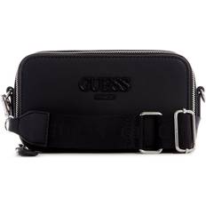 Guess Handbags Guess Lewistown Double Zip Crossbody - Black