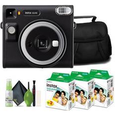 Fujifilm Instant Cameras Fujifilm Instax Square SQ40 Analog Instant Camera Bundle With 3 Pack Instax Square Instant 60 Exposures Travel Bag And Lens Cleaning Kit