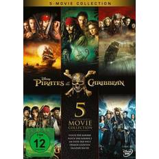 Filme Fluch der Karibik 1-5. 5 DVDs