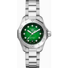 Tag Heuer Automatic - Women Wrist Watches Tag Heuer Aquaracer 30mm Green Diamond Dot Case