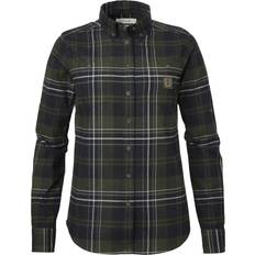 Chevalier Heron Flannel Shirt Women - Black