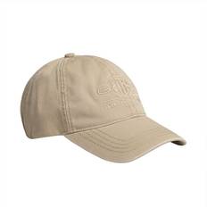 Gant Herre Tilbehør Gant Tonal Archive Shield Cap 270 Concrete Beige One