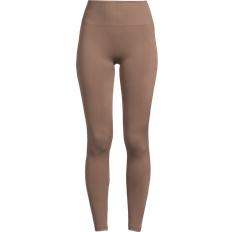 Casall Treningstights Seamless Graphical Rib High Waist Tights Brun