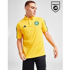 Golden - Herren Poloshirts Adidas Celtic Pikétröja Herr, Yellow