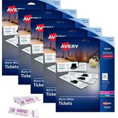 Office Supplies Avery Printable Tickets Stubs