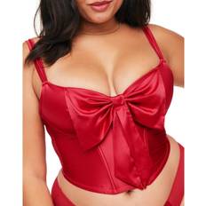 D - Red Lingerie Sets Adore Me Arianna Women's Contour Bustier Dark red Dark red