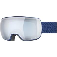 Skibrillen reduziert Uvex Compact Fullmirror Skibrille 4230 navy mat, mirror silver/blue