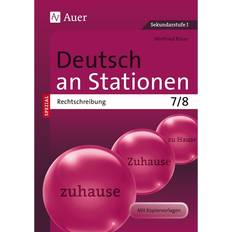 Deutsch - Reise & Urlaub Bücher Deutsch an Stationen spezial Rechtschreibung 7-8