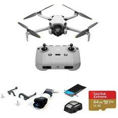 DJI Mini 4 Pro Drone 4K Quadcopter Kit + RC-N2 Remote + DJI Care