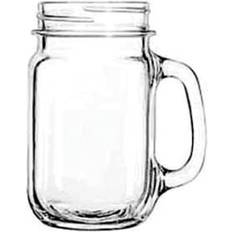 Glass Drink Glasses Libbey 97084 16 Handled Jar Case of 12 Drink Glass