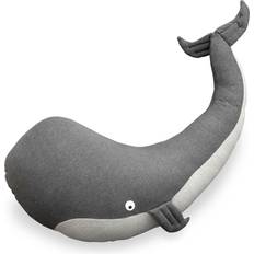 Sebra Marion the Whale Nursing Pillow Gray