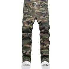 Shein Men Jeans Shein Men's Camouflage Jeans