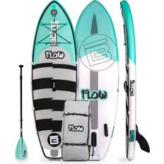 SUP Sets BOTE Flow Aero 8' Native Teal Kids Inflatable Paddle Board Set