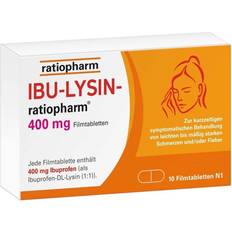 Ibuprofen Rezeptfreie Arzneimittel IBU-LYSIN-ratiopharm 400 mg Tablette