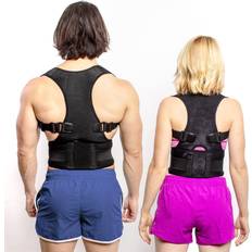 VPX Magnetic Posture Corrector Men & Women, Fully Adjustable Padded Back  Supporter Straightener Trainer, All Day Pain Relief & Lumbar Support