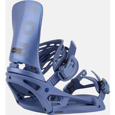 Burton Snowboard Bindings Burton Men's Cartel EST Snowboard Bindings, Slate Blue Logo