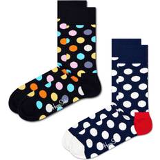 Happy Socks Herren Bekleidung Happy Socks Classic Crew 2-Pack Unisex