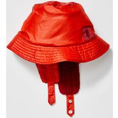 Red - Unisex Hats FP Movement FP Movement Women's Bucket List Reversible Sherpa Bucket Hat, Red Holiday Gift