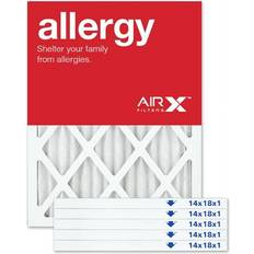 14x18x1 Furnace Air Filter AIRx ALLERGY Air Filter MERV 11, 6-Pack case of 6