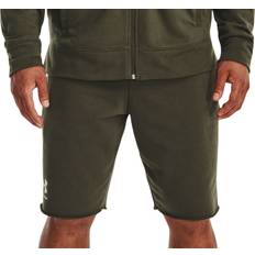 Under Armour Pants & Shorts Under Armour Men's Rival Terry Shorts - Marine OD Green/ Onyx White