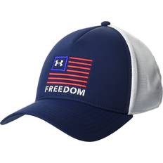 Hunting Caps Under Armour Men's Freedom Trucker, Academy/White Holiday Gift