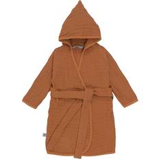 Morgenmäntel Lässig Kinder Bademantel Baumwolle/Muslin Bathrobe rust Monate