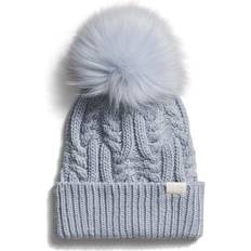 Polyester Beanies The North Face Women’s Oh Mega Fur Pom Beanie: Dusty Periwinkle