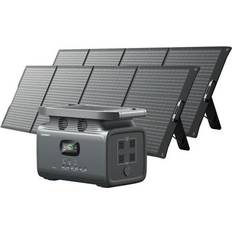 Solar Panels Growatt INFINITY 1500 Portable Power Station with 400W Solar Panel, 1512Wh Capacity Solar Generator, 2000W AC Output for Outdoor Camping, Home