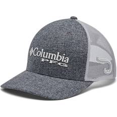 Hunting Caps Columbia PFG Mesh Snapback Ball Cap Grill Heather/Cool Grey