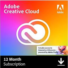 Adobe Office Software Adobe Creative Cloud 1-Year Subscription, Download