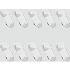 Hanes White Socks Hanes Women's 10pk Cushioned Low Cut Socks White 5-9