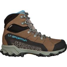 La Sportiva Women Hiking Shoes La Sportiva Nucleo High II GTX Hiking Shoes Women's Oak/Topaz 24Z-808624-40.5